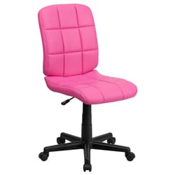 Flash Furniture Pink Vinyl Office Chair