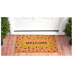 Calloway Mills 1.5 ft. W X 2.5 ft. L Multi-color Coir Door Mat