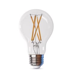 Feit Enhance A19 E26 (Medium) Filament LED Bulb Soft White 60 Watt Equivalence 4 pk