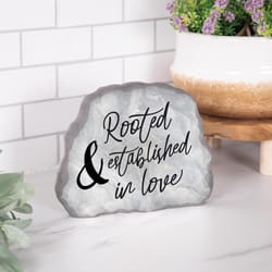 P Graham Dunn 6 in. H X 7 in. L Gray MDF Tabletop Sign