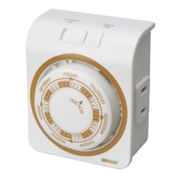 Woods Indoor 7 Day Programmable Timer 125 V White