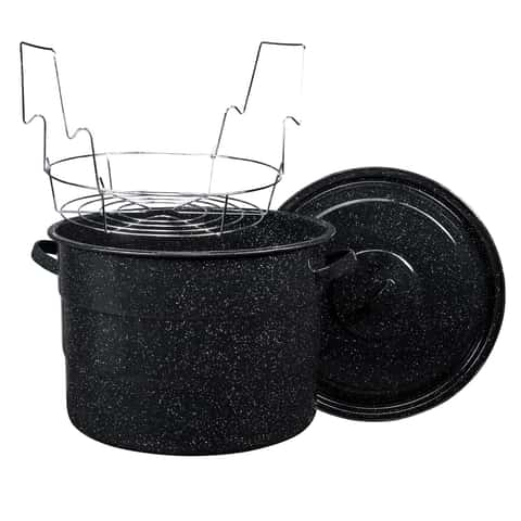 Granite Ware Canner with Lid & Jar Rack 33 qt 3 pc - Ace Hardware