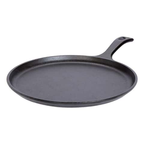 Lodge Cast Iron Grill Pan 10-1/4 in. Black - Ace Hardware