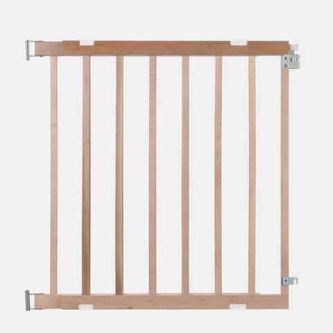 North States White 30 in. H X 28-42 in. W Wood Child Safety Gate North States White 30 in. H X 28-42 in. W Wood Child Safety Gate