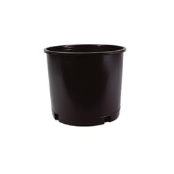 HC Companies 8.56 in. H X 9 in. D Plastic Nursery Container Black
