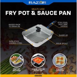 Razor Carbon Steel Grilling Pan 4 qt 19 in. L X 10.3 in. W 1 pk