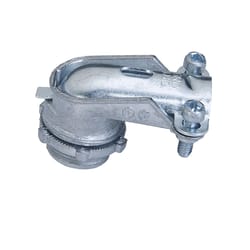 Sigma Engineered Solutions ProConnex 3/8 in. D Die-Cast Zinc 90 Degree Squeeze Connector For AC, MC