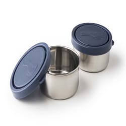 U-Konserve 5 oz Silver Food Storage Container Set 2 pk