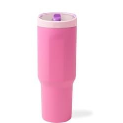Hydrojug 32 oz Pink Sugar Sports Water Bottle w/Straw