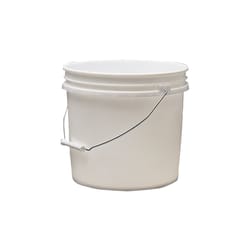 Leaktite White 3.5 gal Plastic Paint Pail