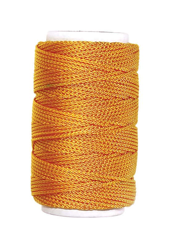 Ace 100 ft. L Braided Nylon Twine Gold(70862)