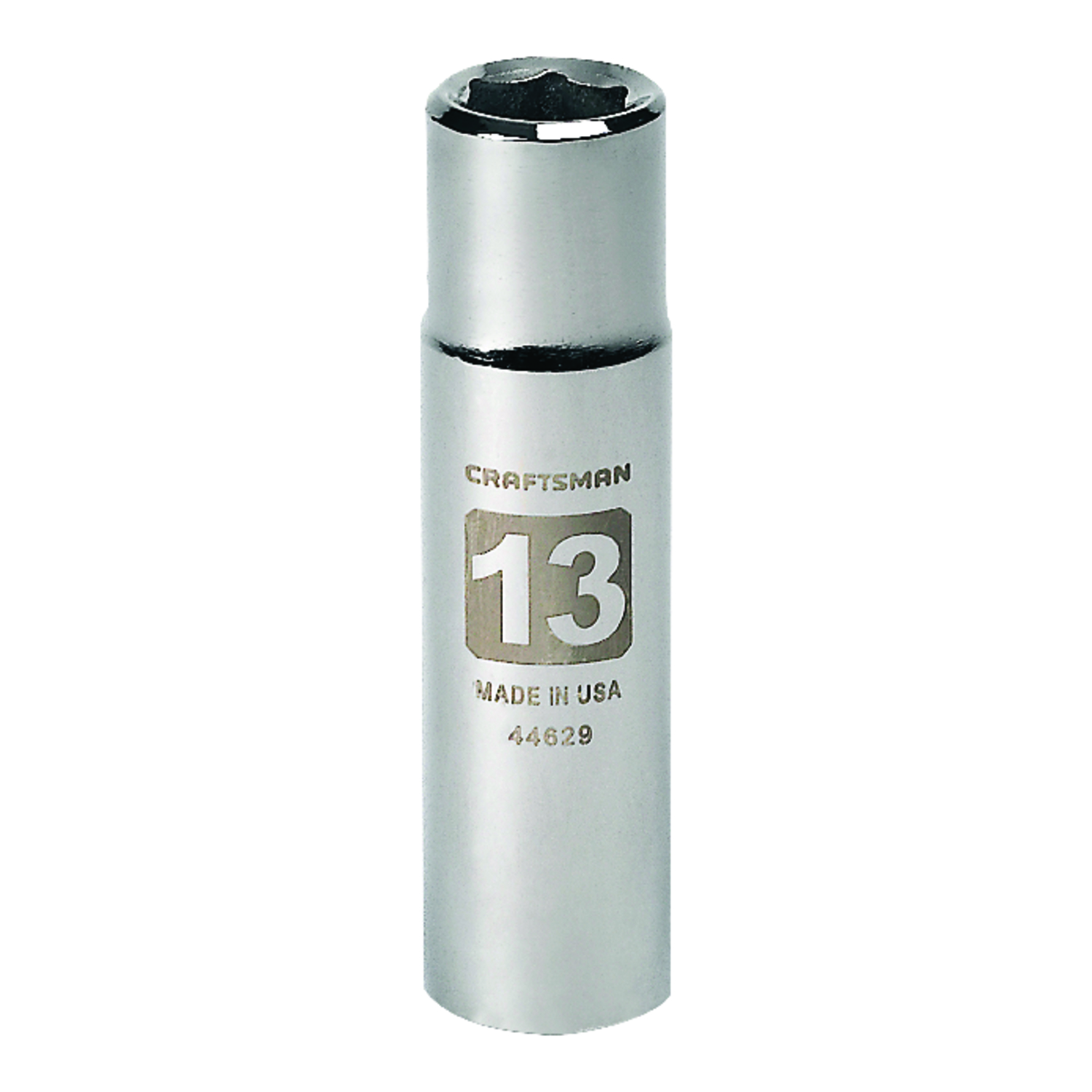 Craftsman 13 mm X 1/2 in. drive Metric 6 Point Deep Socket 1 pc - Ace ...