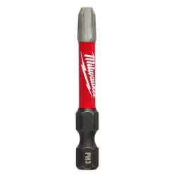 Milwaukee Tool Shockwave Phillips #3 X 2 in. L Power Bit Alloy Steel 25 pc