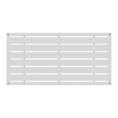 Barrette Outdoor Living Boardwalk 2 ft. W X 4 ft. L Black Polymer Screen Panel Barrette Outdoor Living Boardwalk 2 ft. W X 4 ft. L Black Polymer Screen Panel