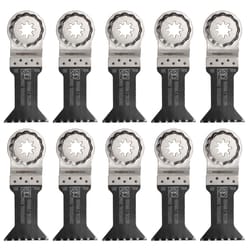 Fein StarlockPlus 1-3/4 in. X 2 in. L Bi-Metal Saw Blade Set 10 pk