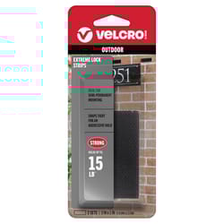 VELCRO Brand ALF-LOK Small Plastic Mounting Square 3 in. L 2 pk