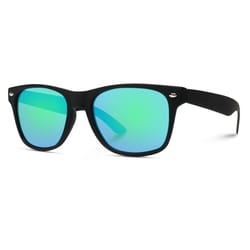 WearMe Pro Black Frame Purple Lens Sunglasses