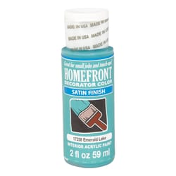 Homefront Satin Emerald Lake Hobby Paint 2 oz