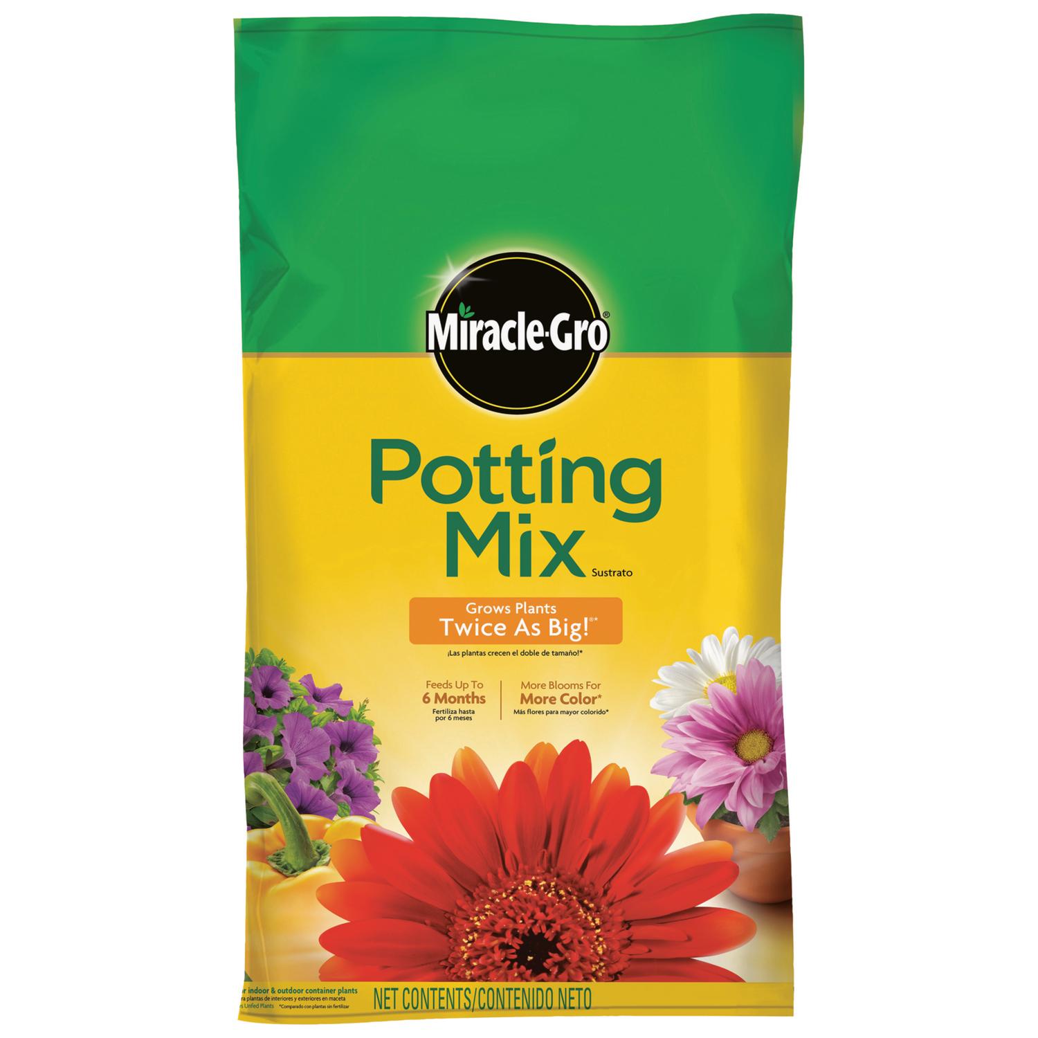 Miracle-Gro Potting Mix, 1 Cubic Foot