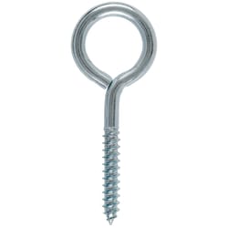 Hampton 3/8 in. X 4-1/2 in. L Zinc-Plated Steel Lag Thread Eyebolt