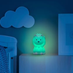 Globe Electric Manual Battery Powered Lion LED Night Light