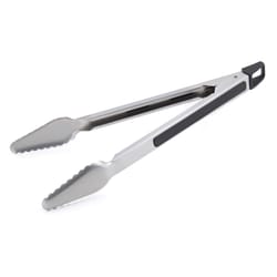 Broil King Baron Stainless Steel Black/Silver Grill Tongs 1 pk