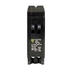 Square D 15/20 amps Tandem Single Pole Circuit Breaker