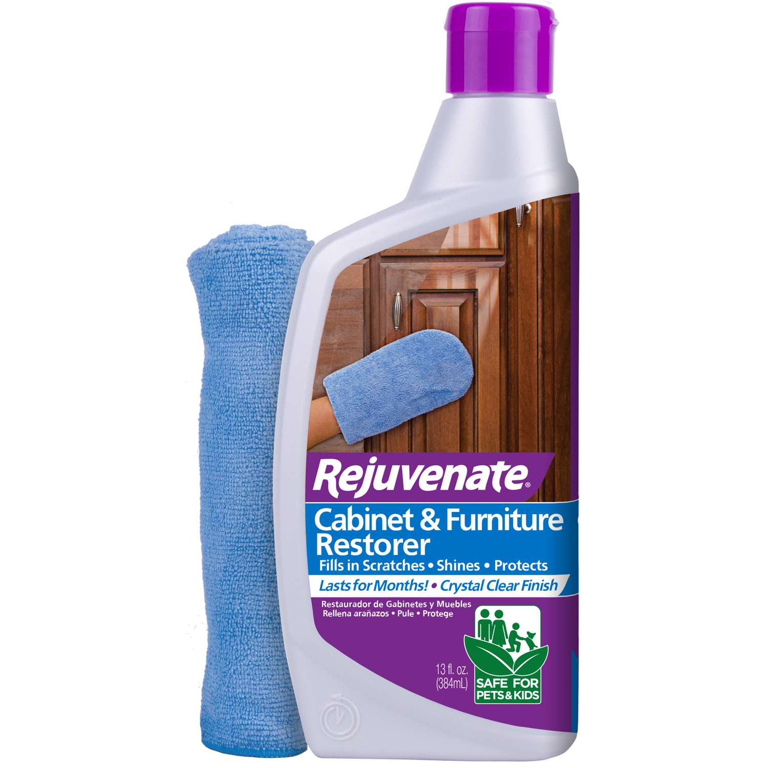 Rejuvenate No Scent Cabinet Furniture Restorer 13 Oz Liquid