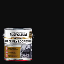 Rust-Oleum Extreme Black Asphalt Wet/Dry Surface Roof Cement 1 gal