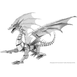 Fascinations Silver Dragon 3D Model 1 pc