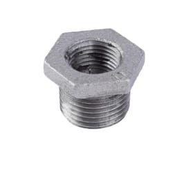 STZ Industries 2-1/2 in. MIP each X 2 in. D FIP each Black Malleable Iron Hex Bushing