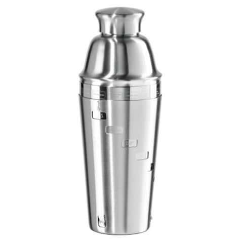 Oggi Recipe Shaker, Stainless Steel, 23 oz