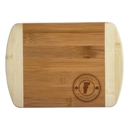 Totally Bamboo State Stamp 8 in. L X 5.75 in. W X 0.5 in. Bamboo Cutting Board