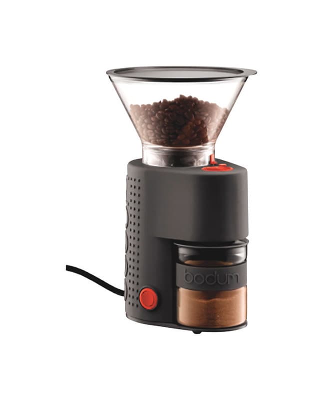 Bodum Bistro Black Plastic/Steel 220 gm Coffee Grinder Uae Electronic uaeelectronic.com