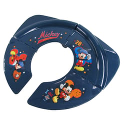 Disney Mickey Mouse Round Blue Plastic Child's Toilet Seat