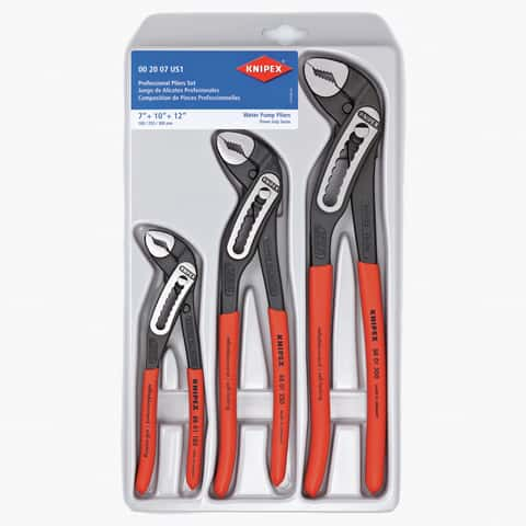 Knipex 10 in. Chrome Vanadium Steel Smooth Jaw Pliers Wrench - Ace Hardware