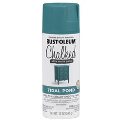Rust-Oleum Chalked Ultra Matte Tidal Pond Oil-Based Acrylic Sprayable Chalk Paint 12 ounce