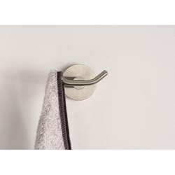 Moen Arlys 2-7/8 in. W X 3 in. L Brushed Nickel Robe Hook