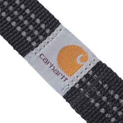 Carhartt Black Nylon Dog Leash Large