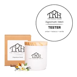 The Rustic House Not for Resale White Signature Scent Tester Candle 8 oz