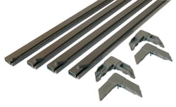 Prime-Line Bronze Aluminum 5/16 in. W X 3/4 in. L Screen Frame Kit 1 pk