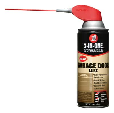 How To Lubricate A Garage Door With 3 In One Garage Door Lube