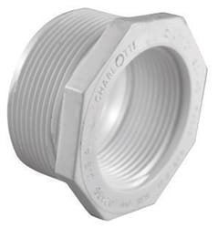 Charlotte Pipe Schedule 40 1-1/2 in. MPT X 1 in. D FPT PVC Reducing Bushing