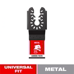 Diablo 1-1/4 in. X 1-1/4 in. W Carbide Oscillating Blade Metal 1 pk
