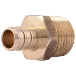 SharkBite 3/4 in. Barb X 1/2 in. D MPT Brass Adapter