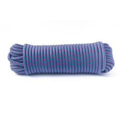 Ace 3/8 in. D X 100 in. L Blue Diamond Braided Poly Rope