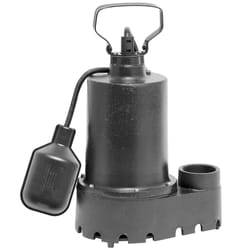 Superior Pump 1/3 HP 2760 gph Cast Iron Tethered Float Switch AC Submersible Sump Pump