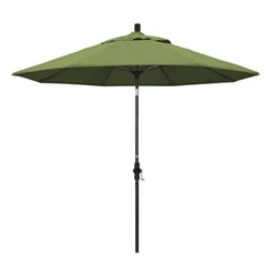 California Umbrella Sun Master Series 9 ft. Tiltable Spectrum Cilantro Market Umbrella