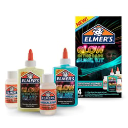Elmer's Glow In The Dark Low Strength Glue Set 5 oz
