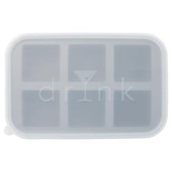 Blueoco Drynk Gray Silicone Stacking Ice Tray